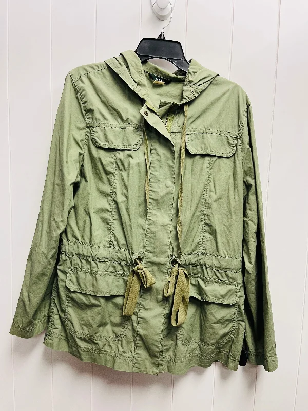 Jacket Utility By J. Crew In Green, Size: L