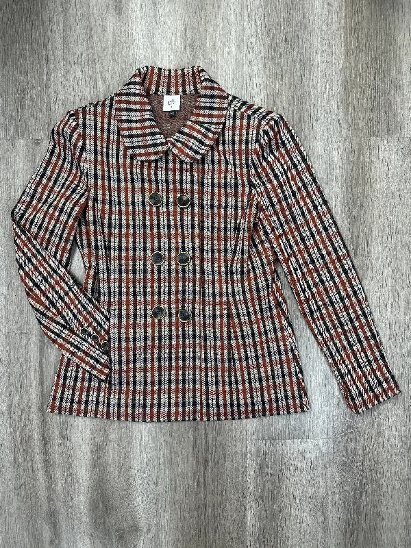 Jacket Other By Cabi In Plaid Pattern, Size: S