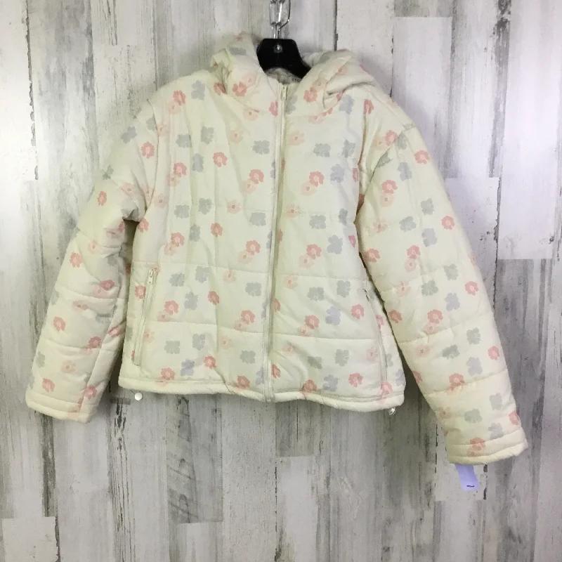 Jacket Puffer & Quilted By Storia In Cream, Size: S