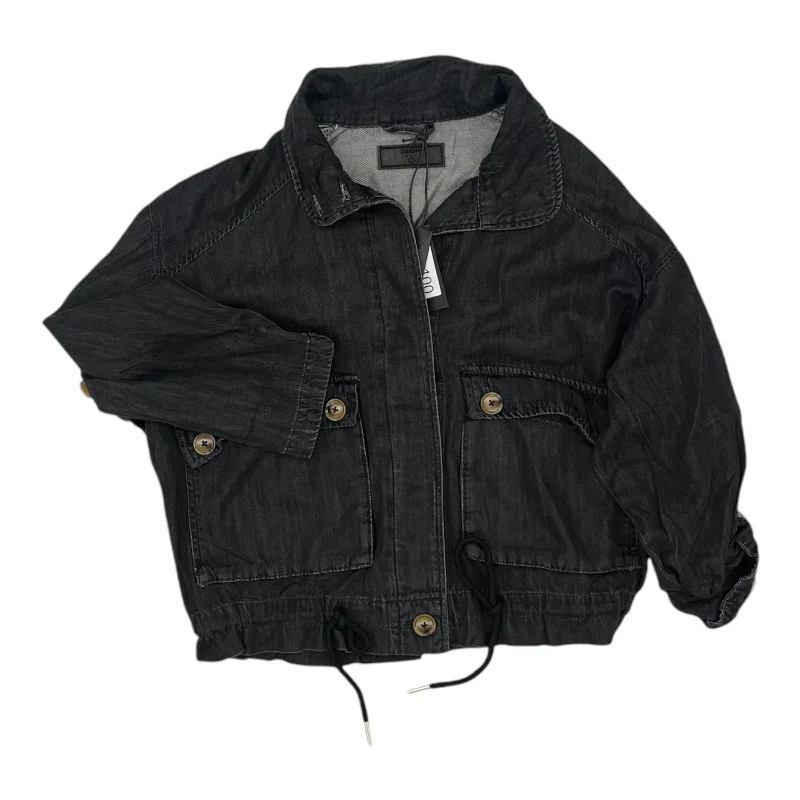 Jacket Denim By Blanknyc In Black Denim, Size:S