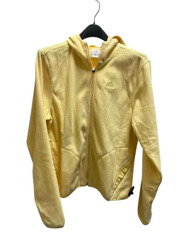 Jacket Other By Adidas In Yellow, Size: Xl