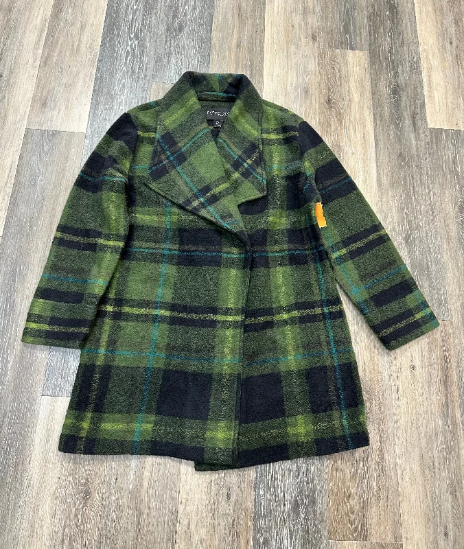 Jacket Other By Rachel Zoe In Plaid Pattern, Size: Xl