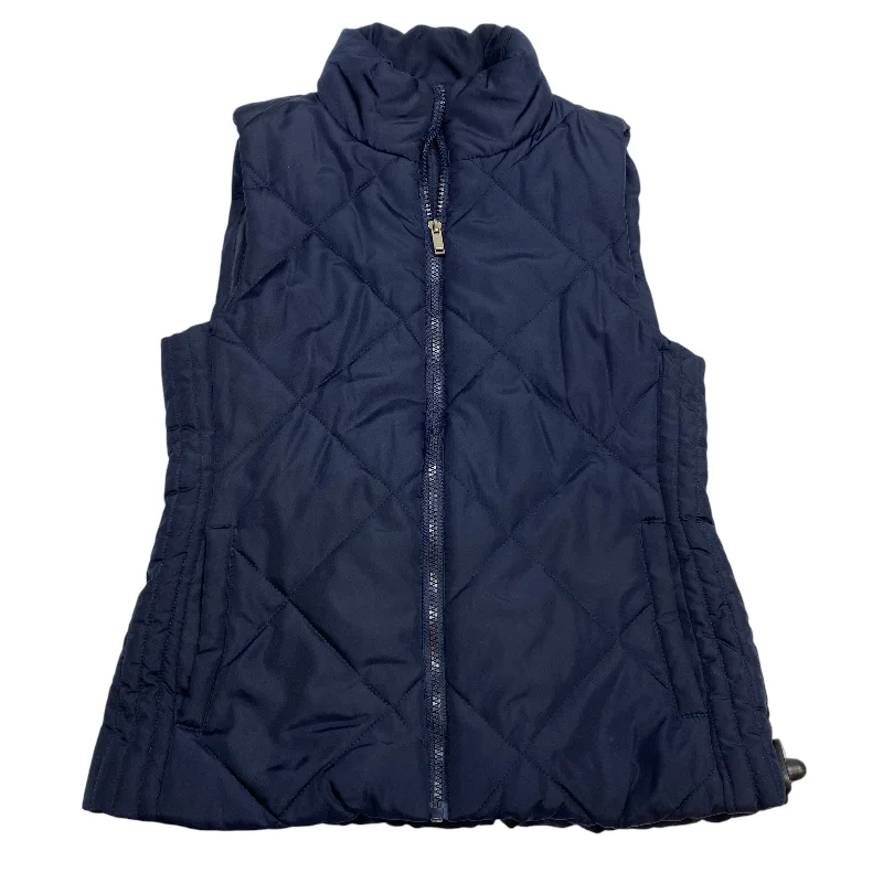 Vest Puffer & Quilted By New York And Co In Navy, Size: Xs