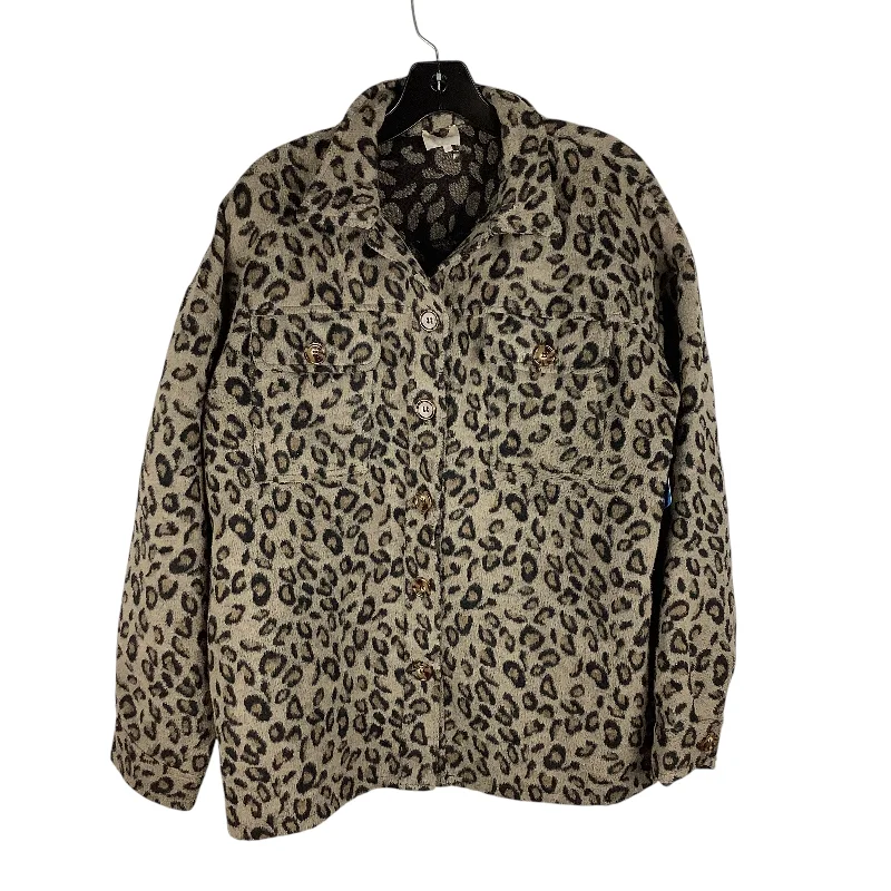 Jacket Other By Entro In Animal Print, Size: S