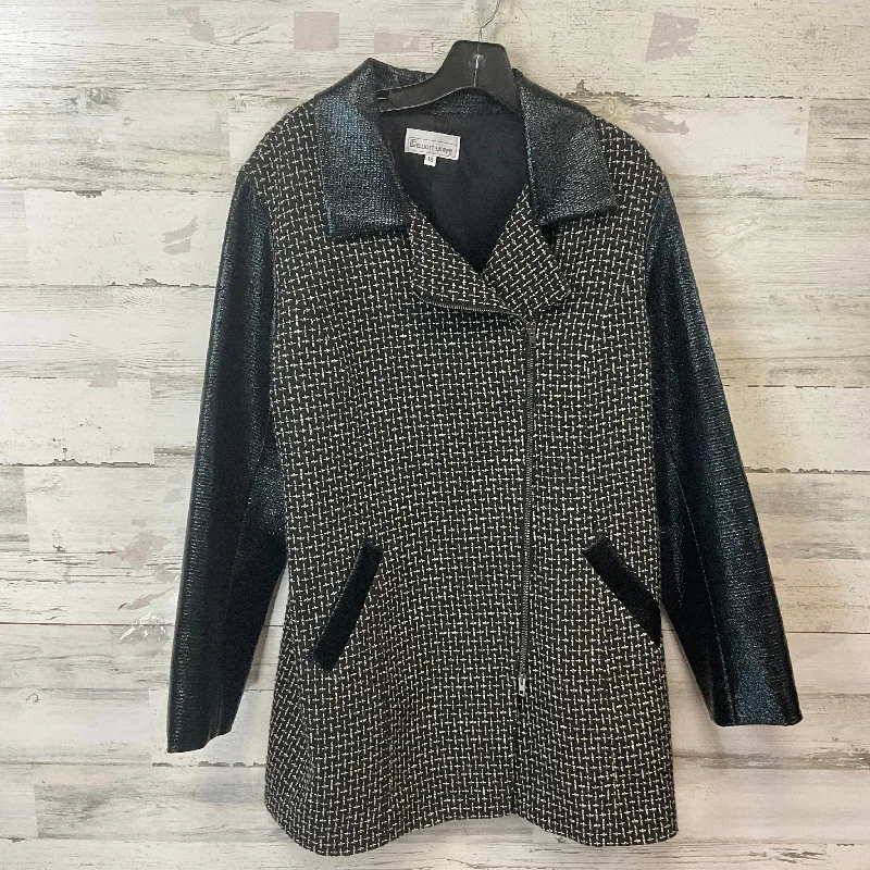 Jacket Other By Elliott Lauren In Black & White, Size: Xl