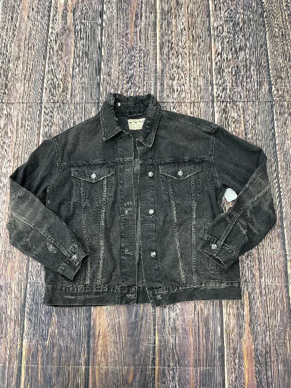 Jacket Denim By We The Free In Black, Size: M