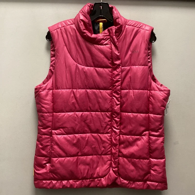 Vest Puffer & Quilted By Lole In Pink, Size: Xl