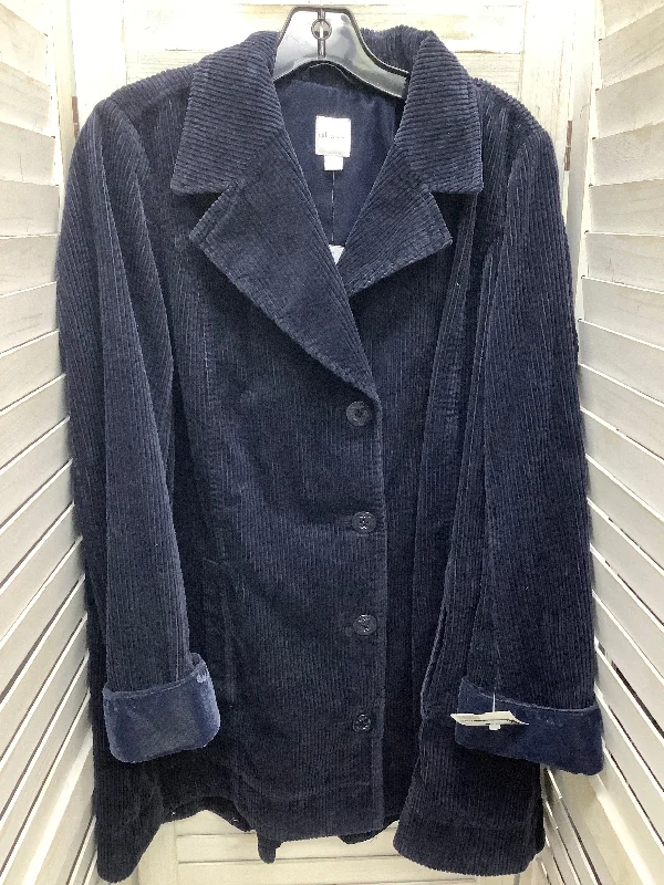 Coat Other By J. Jill In Navy, Size: S