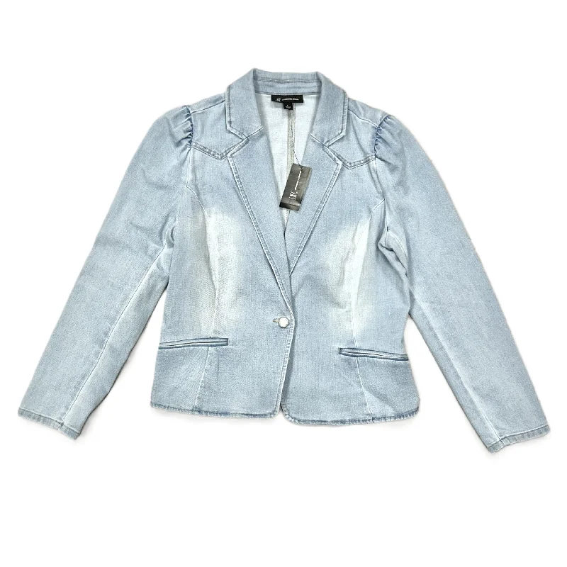 Jacket Denim By Inc In Blue Denim, Size: L