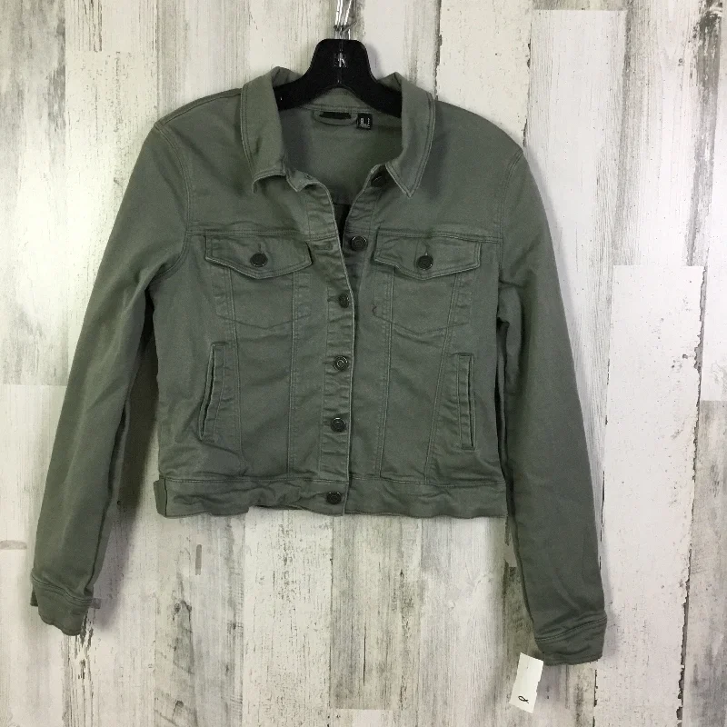 Jacket Denim By Vero Moda In Green, Size: S