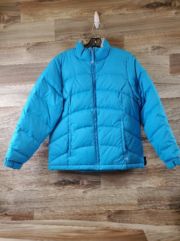 Jacket Puffer & Quilted By L.l. Bean In Blue, Size: M