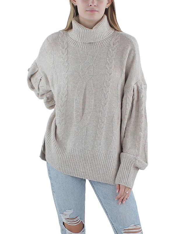 Women's Clothes For Work Trendy Street Style Womens Wool Pullover Turtleneck Sweater