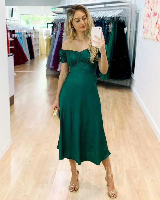 Women's Athletic Clothes Modish Fashion Discounts Masie Midi Dress - Forest Green