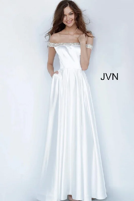 Women's Outfit For The Office Massive Savings Jovani 2282 Long Wedding Dress