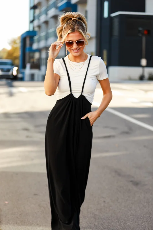 Stylish Outerwear Clothing For Women Gift Ideas FINAL SALE - Rare Personality Suspender Jumpsuit