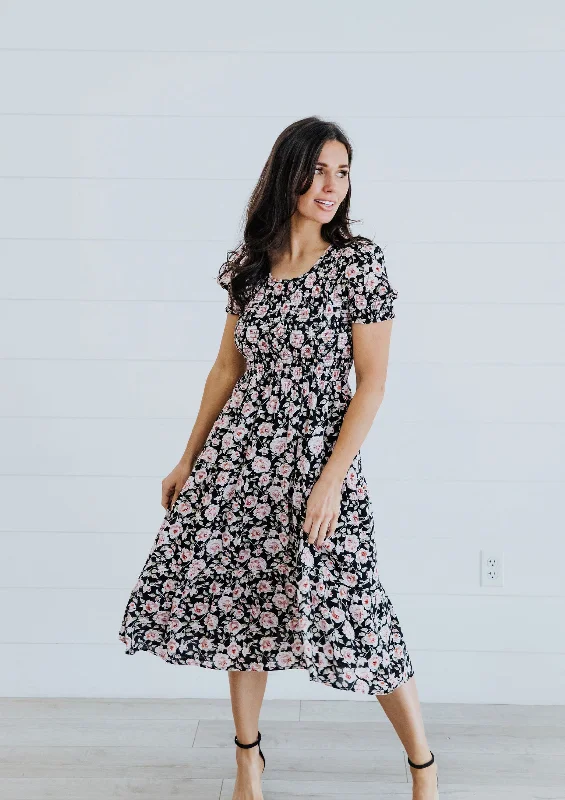 Women's Clothes And Apparel Trend Forward Threads McCall modest midi in whispering rose