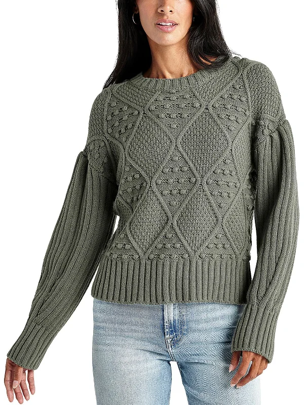 Women's Trendy Clothes Luxury Fashion Womens Knit Mocked Neck Pullover Sweater