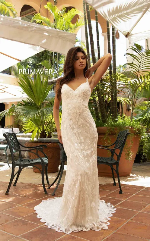 Women's Casual Attire Ride The Style Wave Primavera Couture 11132 Bridal Dress