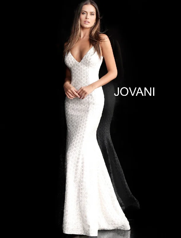 Women's Activewear Attire Catch Every Fashion Trend Jovani 63456 Long Formal Wedding Dress