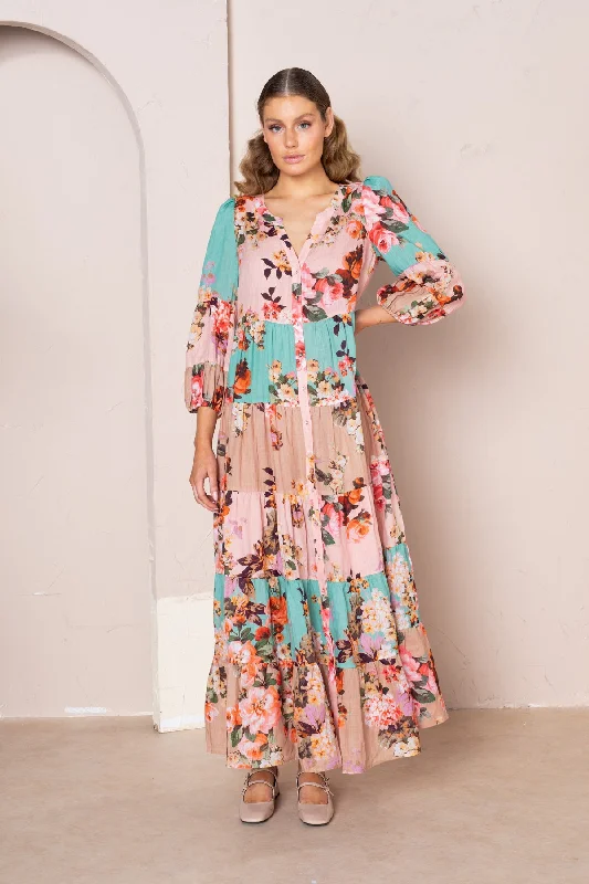 Women's Clothing Apparel Daily Deals Adele Maxi Kimono Dress