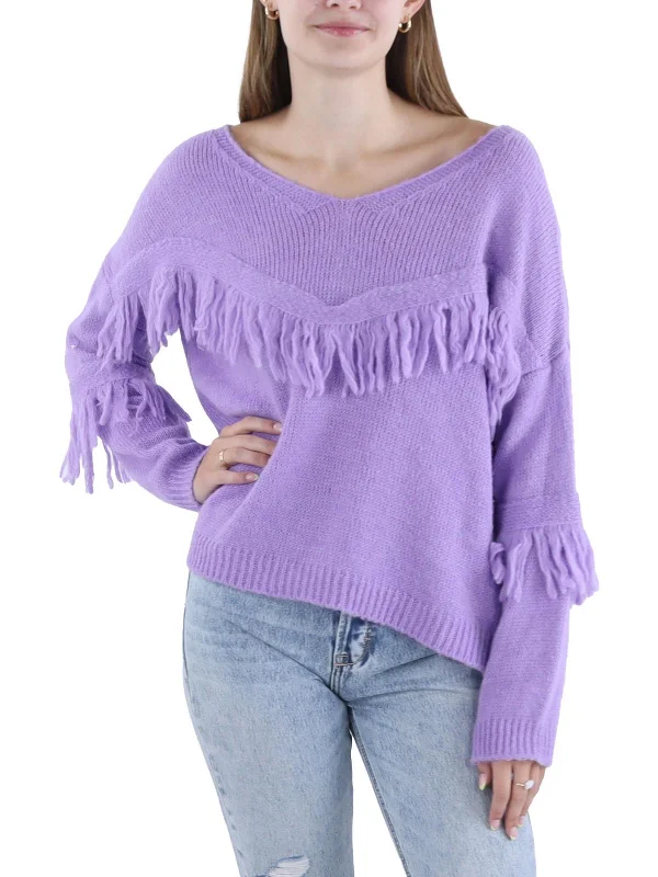 Stylish Women's Garments Effortless Style, Endless Impact Womens Crochet Knit Pullover Sweater