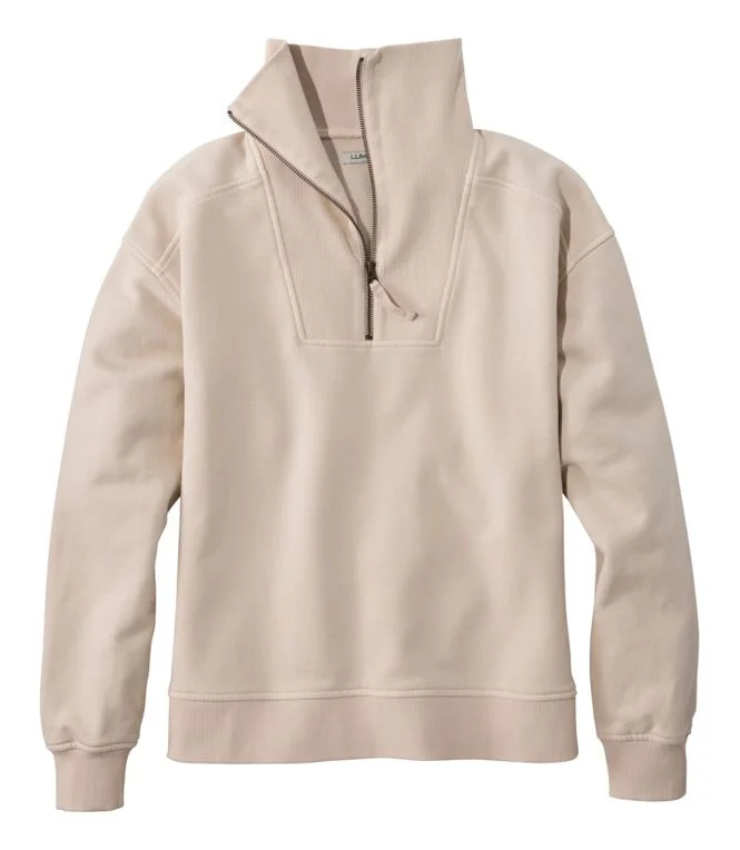 Fashion-Forward Offers WOMEN'S SUNWASHED QUARTER ZIP