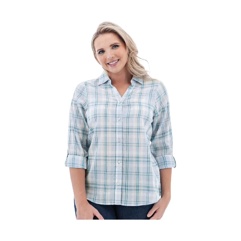 Day-To-Night Styles Old Ranch Women's Plumas Shirt 24 - Blue Fog - ONLINE STORE CREDIT/EXCHANGE ONLY