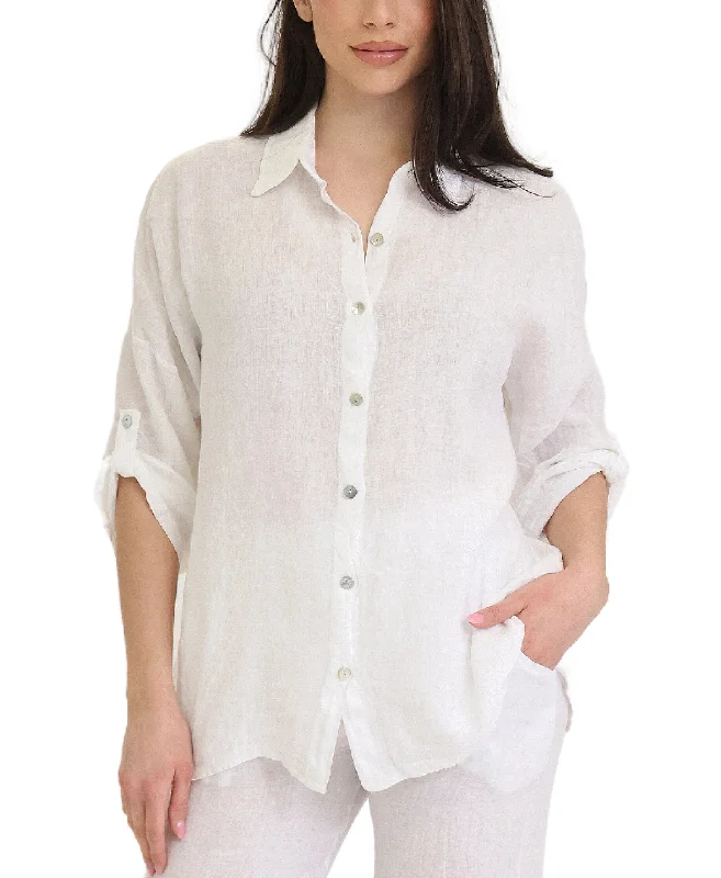 Cozy Comfort Style Sale Linen Top