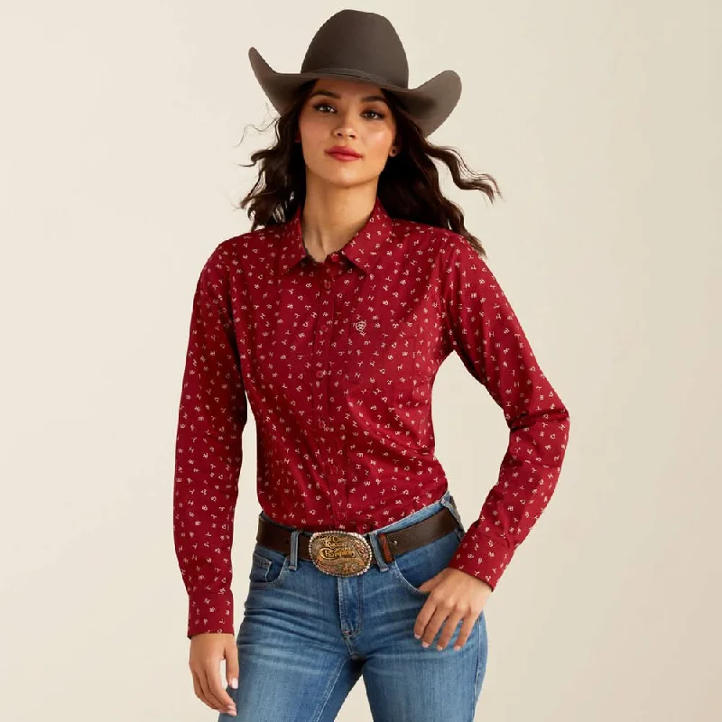 New Season Fashion Preview Ariat 10052790 Women's Kirby Stretch Western Shirt