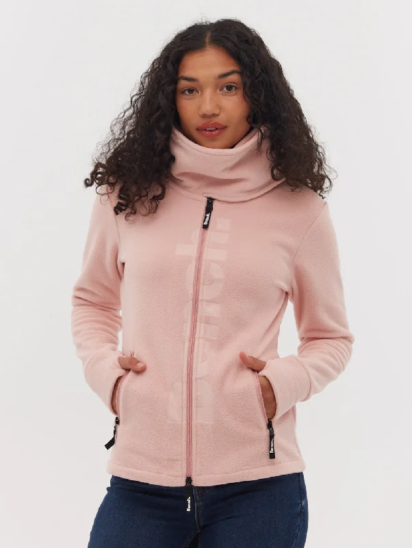 Chic & Modern Sales Finish Zip-Up Funnel Neck