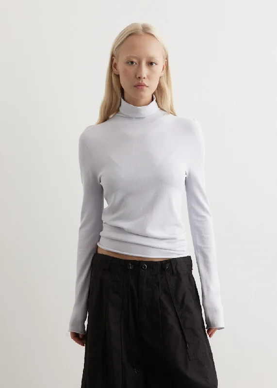 Comfortable Chic Kerry Seamless Turtleneck Top