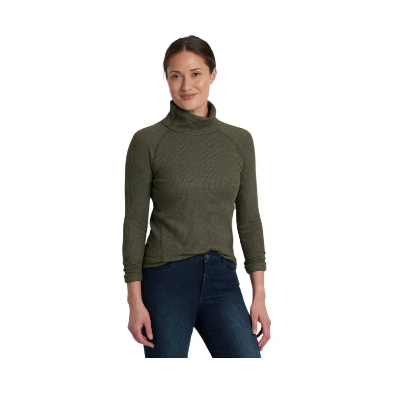 Fashion Essentials Kuhl Women's Petra Turtleneck - Dark Moss