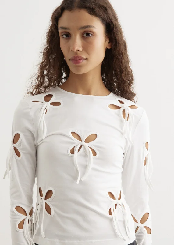 Bid Farewell To The Old Season Petal Top