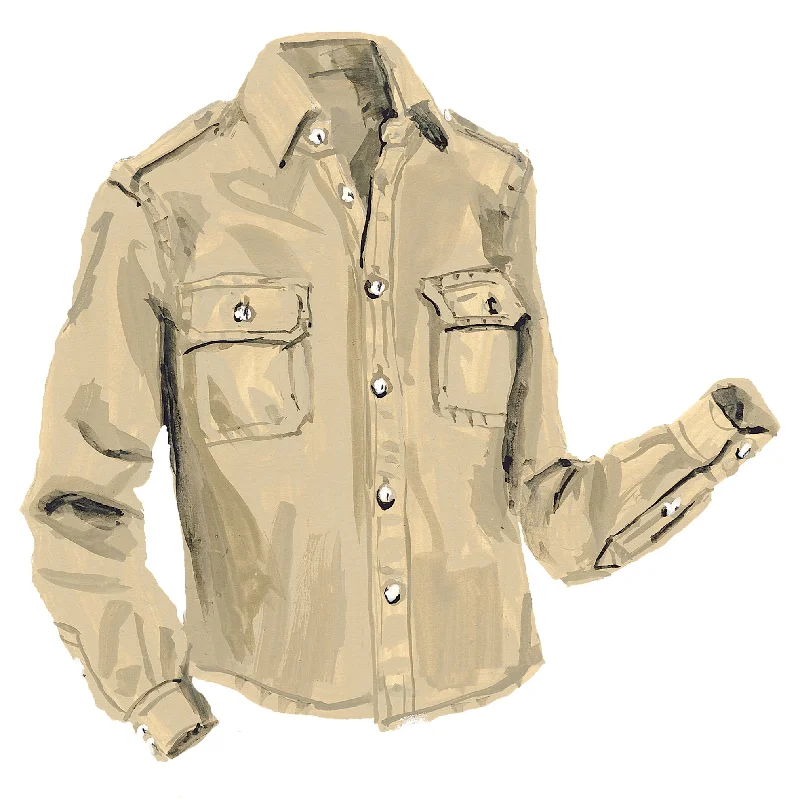 Fresh Styles, Fresh Deals Military Shirt