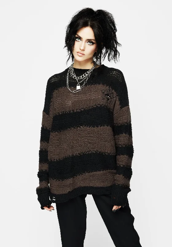 Limited Time Offers Somnia Stripe Knit Jumper