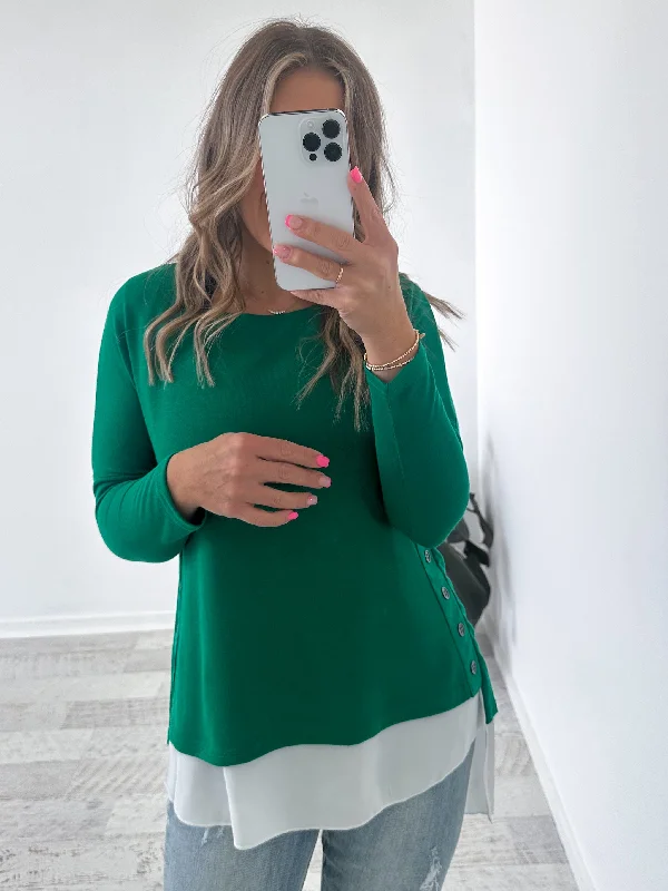 New Season Fashion Preview Sale Zoe Top - Jade