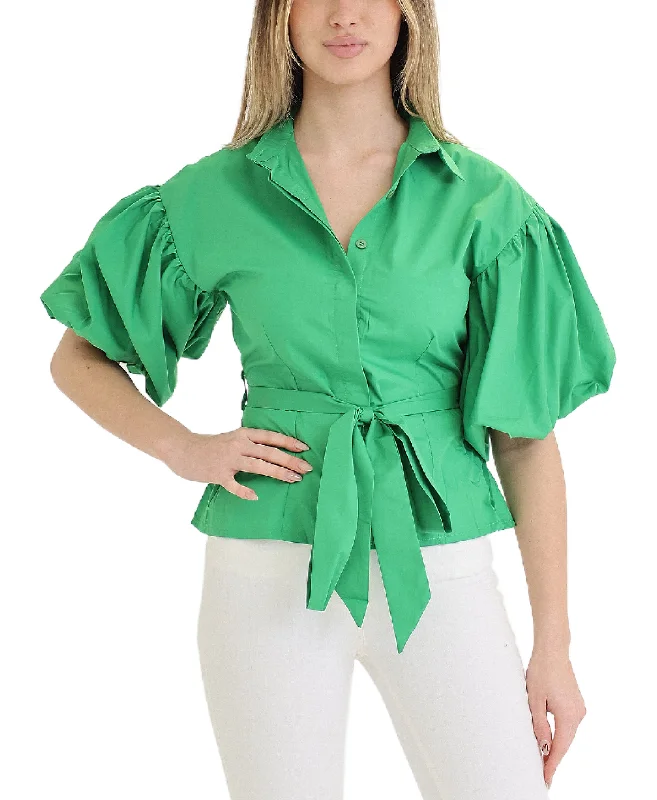 Premium Style Shirt w/ Puff Sleeves