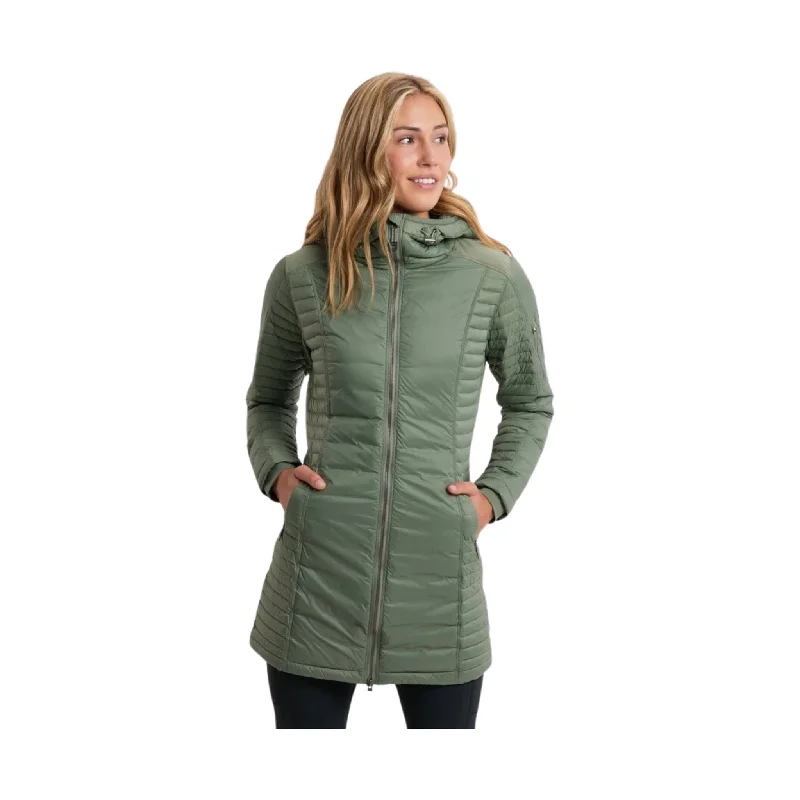 Boutique Styles Kuhl Women's Spyfire Parka - Soft Pine