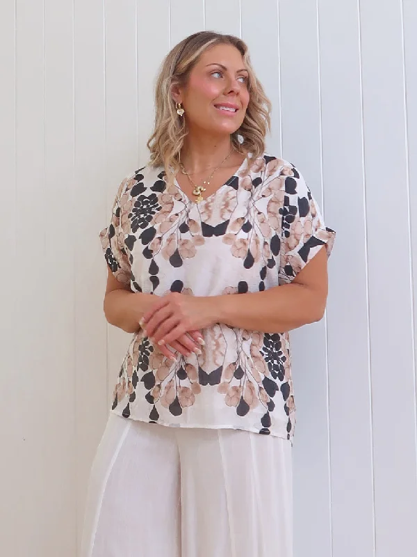 Limited Time Cassidy Top - Beige