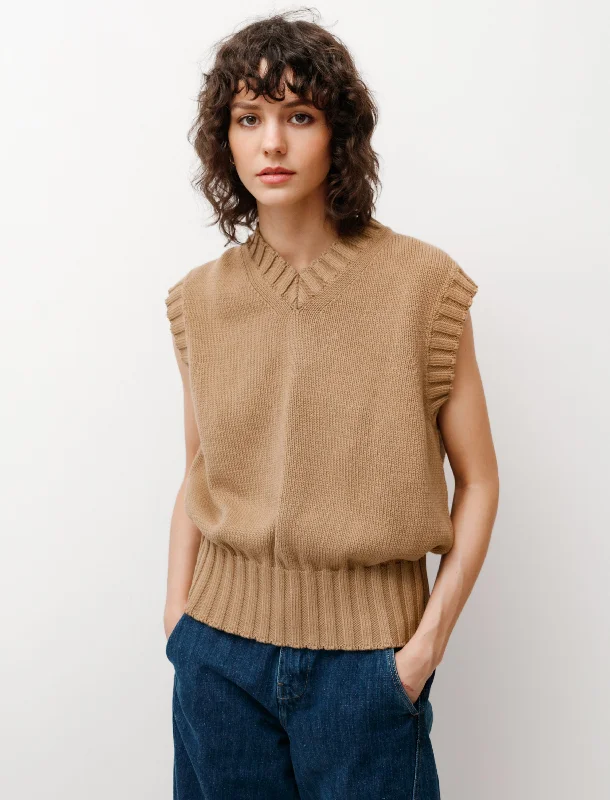 Limited Stock Marit Cotton Knit Biscuit