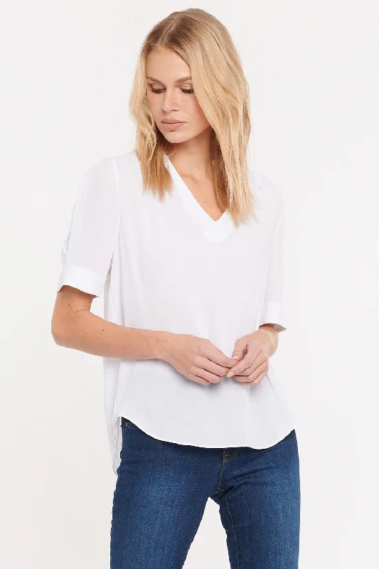 Gift Ideas Charming Top - Optic White