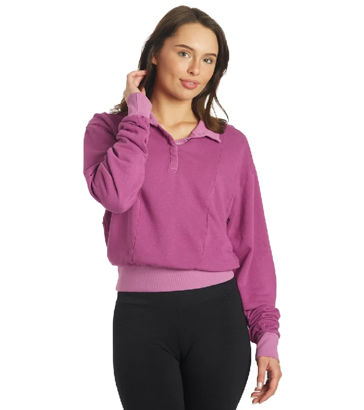 Modern Women's Attire Chic Trends Unveiled NUX Terry Pull-Over VIRGO