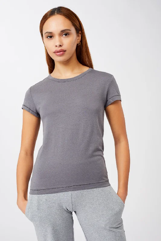 Women's Athleisure Apparel Premium Style Roundneck (Thunder)