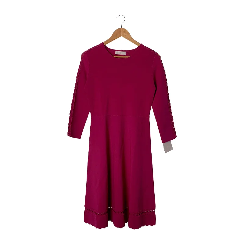 Women's Clothing For Casual Outings Casual Chic CELFORD/LS Dress/38/Pink/Rayon/CWN0191083