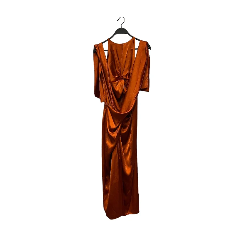 Women's Urban Clothing Limited Styles ANDREA IYAMAH/Dress/M/ORN/RENI DRAPED CUT OUT