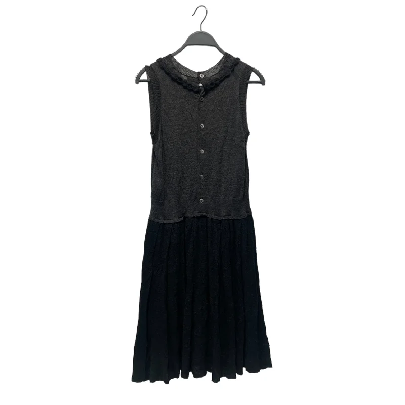 Women's High-Fashion Garments Playful Fashion Offers tricot COMME des GARCONS/Dress/Wool/GRY/