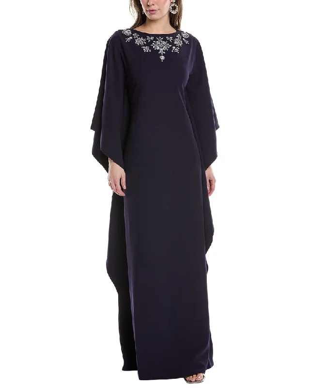 Women's Casual Clothing For Lounging Clearance Sale, All Cheap Marchesa Notte Crystal Embellished Crepe Gown