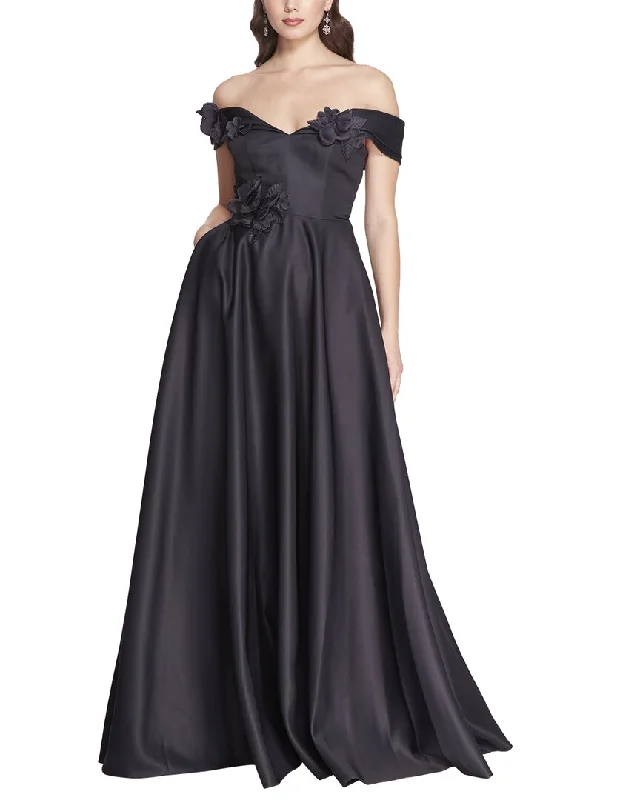 Women's Activewear Garments Vintage Style Deals Marchesa Notte Gown