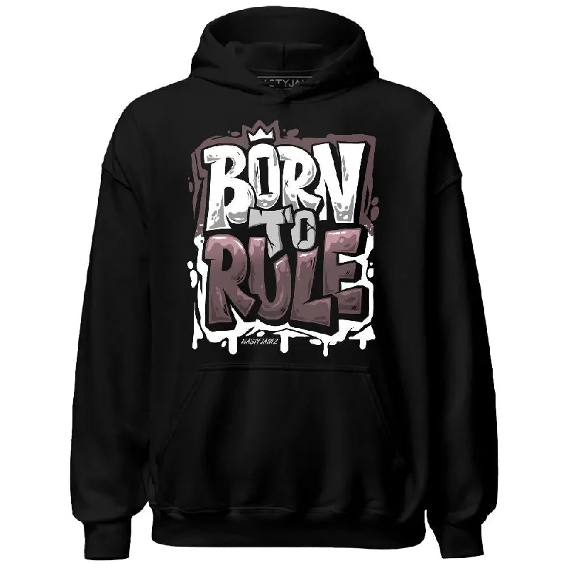 Comfortable Gender-Free Fashion Choices Trendy Looks On Sale Burgundy Crush 3s NastyJamz Hoodie Match Born To Rule