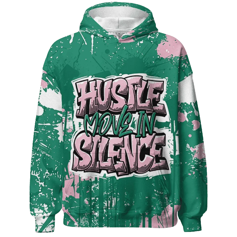 Casual Yet Sophisticated Unisex Fashion Comfortable Chic NastyJamz Dunk Pink Malachite Medium Soft Low Sail Hoodie Match Hustle Move In Silence All-Over Print